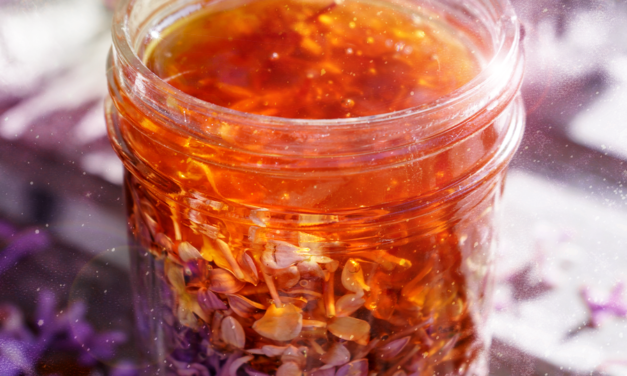 How to Make Herbal Infused Honey ft. Lilac Flowers